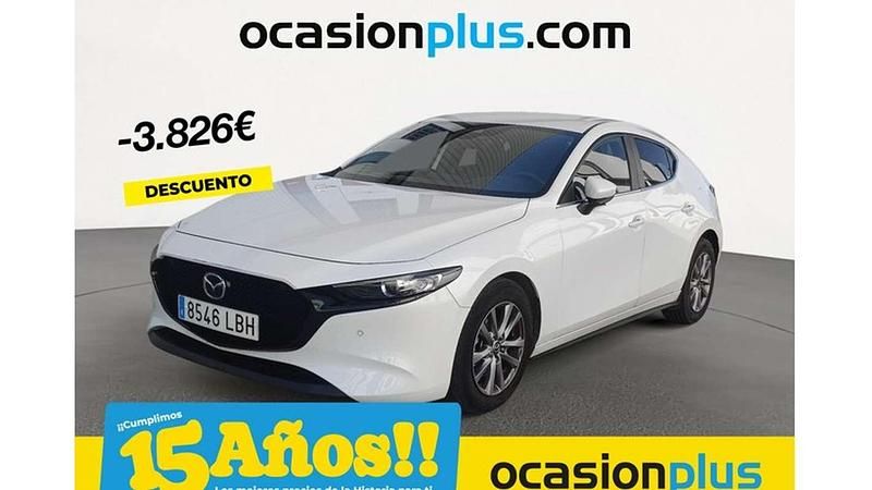 Blanco Usado 2019 Mazda 3 Utilitario | 17.173 € (Buen precio) - Imagen 1/4
