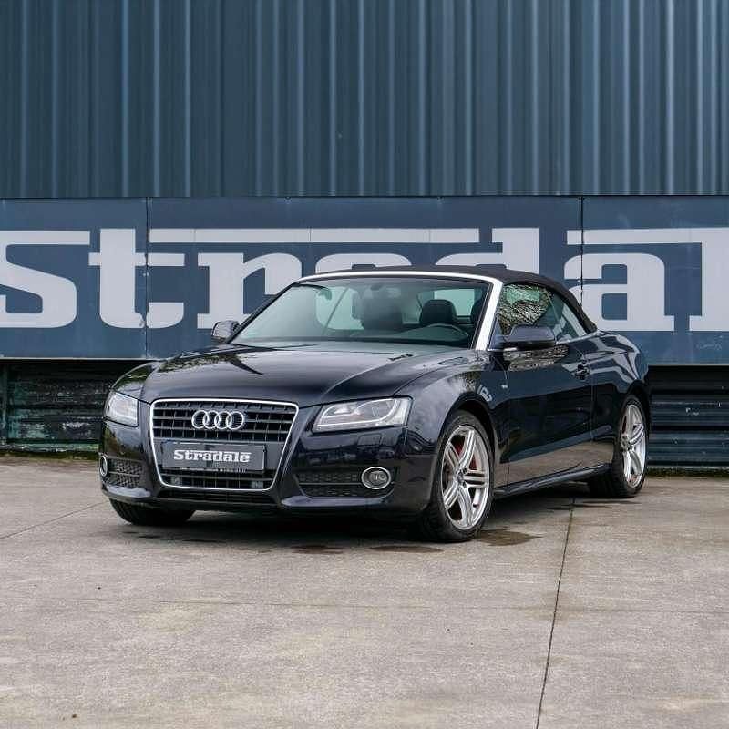 Usado Audi A5 Cabriolet 211 CV (155 kW) 2009 Negro Descapotable