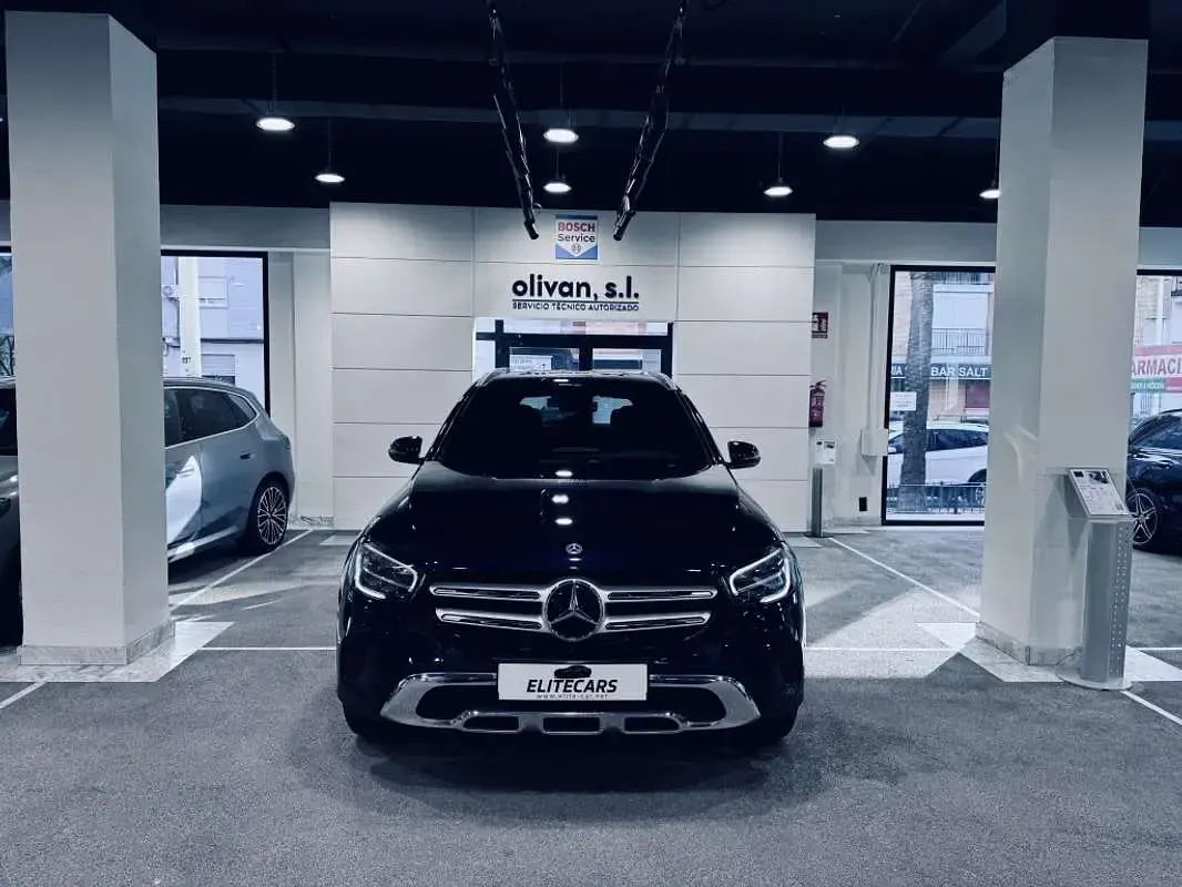 Usado Mercedes GLC300 321 CV (236 kW) 2021 Azul SUV