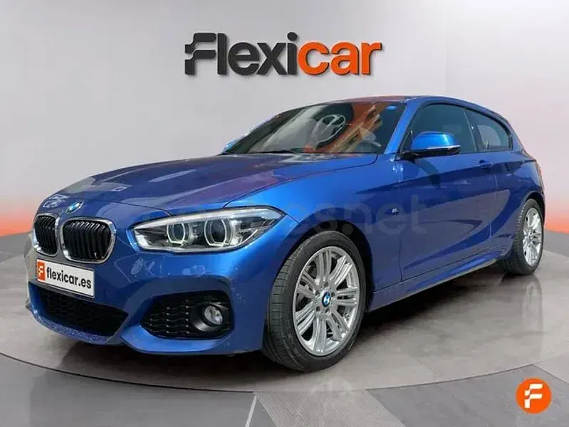 Usado BMW 116 116 CV (85 kW) 2016 Azul Utilitario