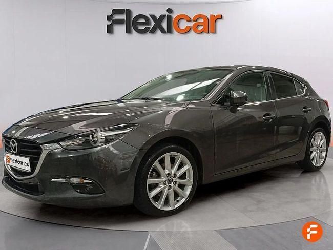 Usado Mazda 3 Style 120 CV (88 kW) 2017 Gris Berlina
