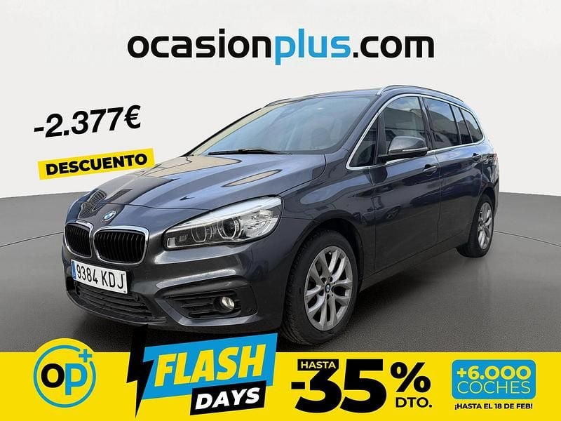 Usado BMW 218 Gran Tourer 150 CV (110 kW) 2017 Gris Monovolumen