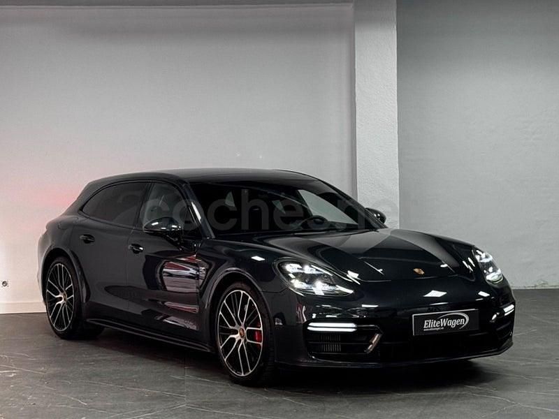 Usado Porsche Panamera Sport Turismo 480 CV (353 kW) 2021 Gris / plata Familiar