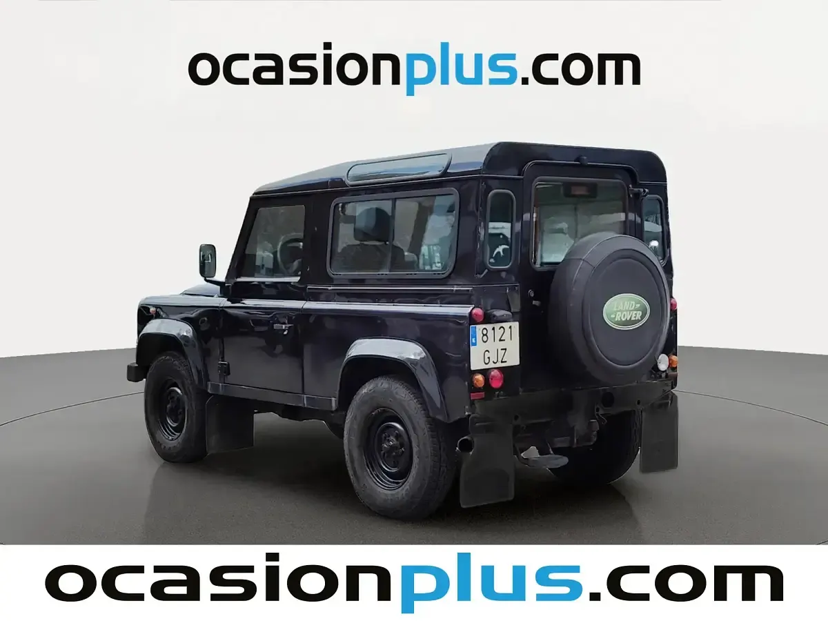 Usado Land Rover Defender 122 CV (89 kW) 2008 Negro Familiar