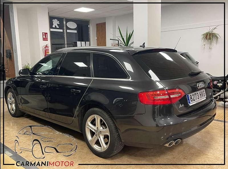 Usado Audi A4 150 CV (110 kW) 2014 Negro Familiar