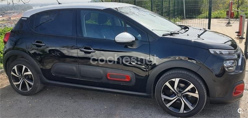 Usado Citroën C3 PureTech 110 CV (80 kW) 2023 Negro Utilitario