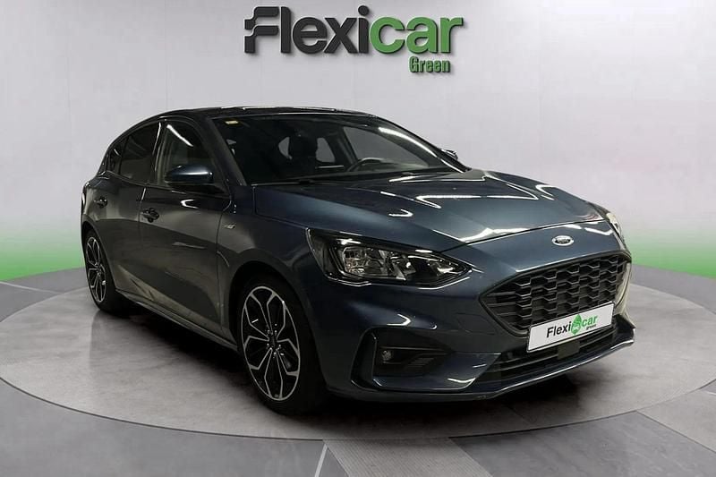 Azul Usado 2020 Ford Focus ST-Line Berlina | 13.990 € (Buen precio) - Imagen 1/4