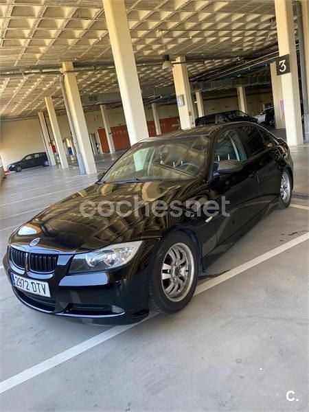 Usado BMW 318 129 CV (94 kW) 2005 Negro Berlina