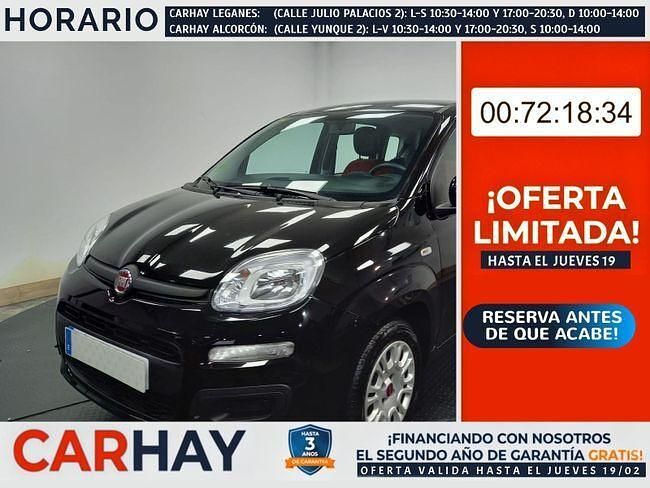 Usado Fiat Panda Lounge 69 CV (50 kW) 2019 Negro Berlina