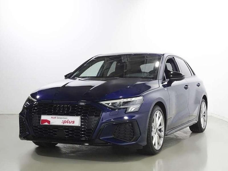 Azul Usado 2023 Audi A3 Sportback S-Line Utilitario | 32.700 € (Caro) - Imagen 1/4