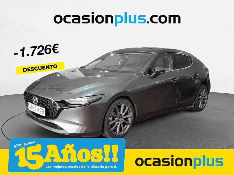 Negro Usado 2019 Mazda 3 | 18.990 € (Precio justo) - Imagen 1/4