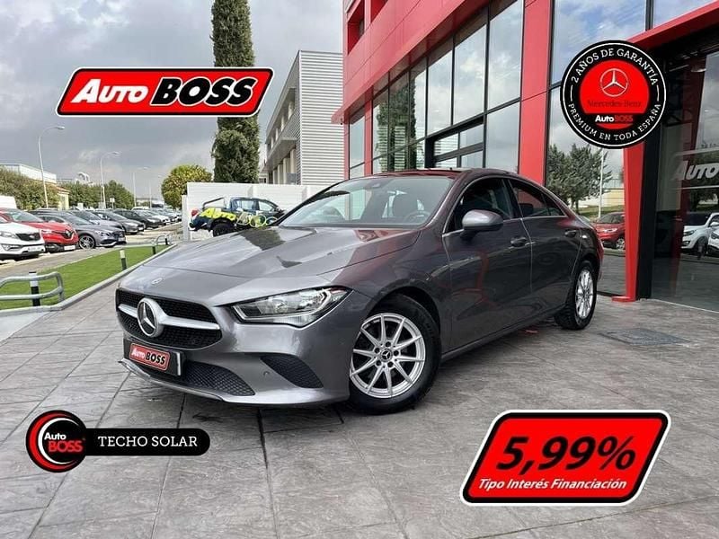 Usado Mercedes CLA180 136 CV (100 kW) 2021 Gris / plata Berlina