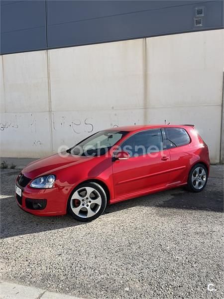 Rojo Usado 2007 VW Golf GTI Berlina | 9999 € (Precio justo) - Imagen 1/4