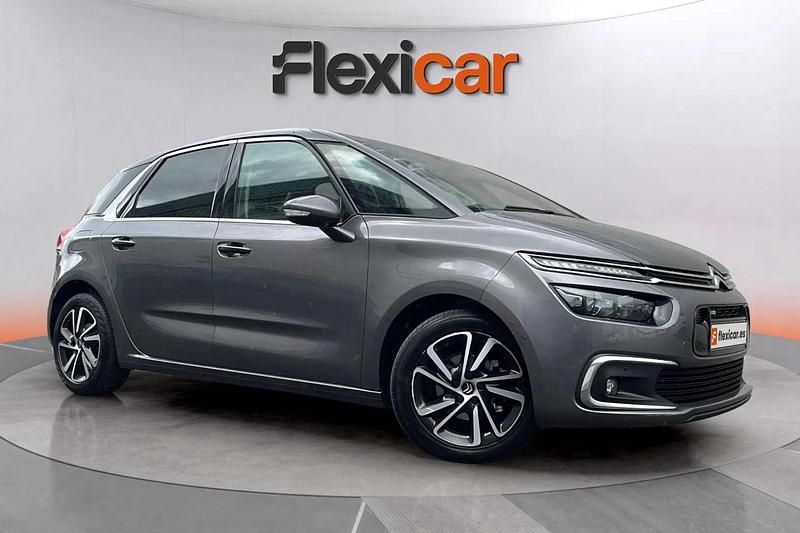 Gris Usado 2018 Citroën C4 Picasso PureTech Monovolumen | 10.290 € (Precio justo) - Imagen 1/4