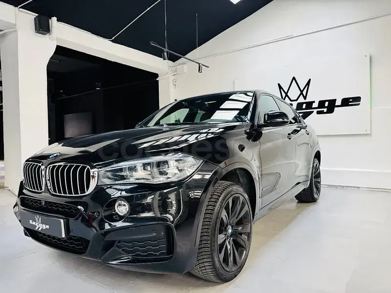 Usado BMW X6 313 CV (230 kW) 2017 Negro SUV