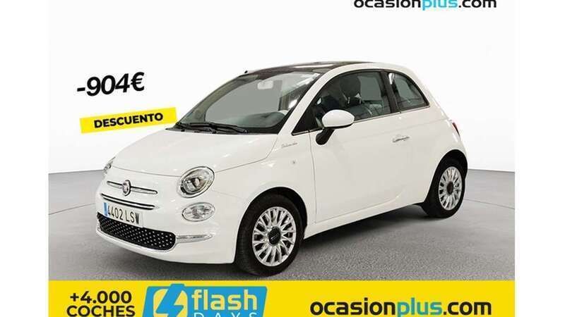 Blanco Usado 2021 Fiat 500 Dolcevita Utilitario | 8728 € (Buen precio) - Imagen 1/4