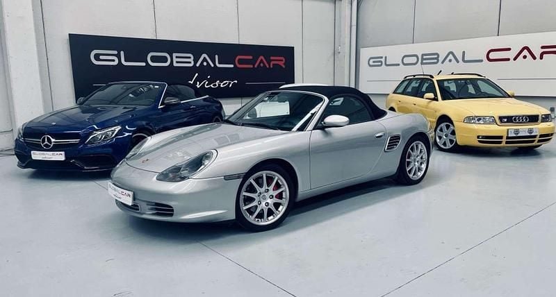 Usado Porsche Boxster 260 CV (191 kW) 2003 Plateado Descapotable