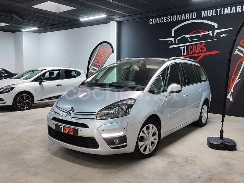 Usado Citroën Grand C4 Picasso Exclusive 112 CV (82 kW) 2013 Gris / plata Monovolumen