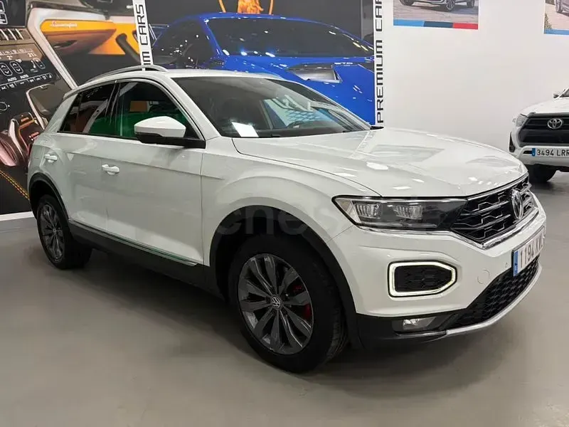 Usado VW T-Roc Sportline 150 CV (110 kW) 2019 Blanco SUV