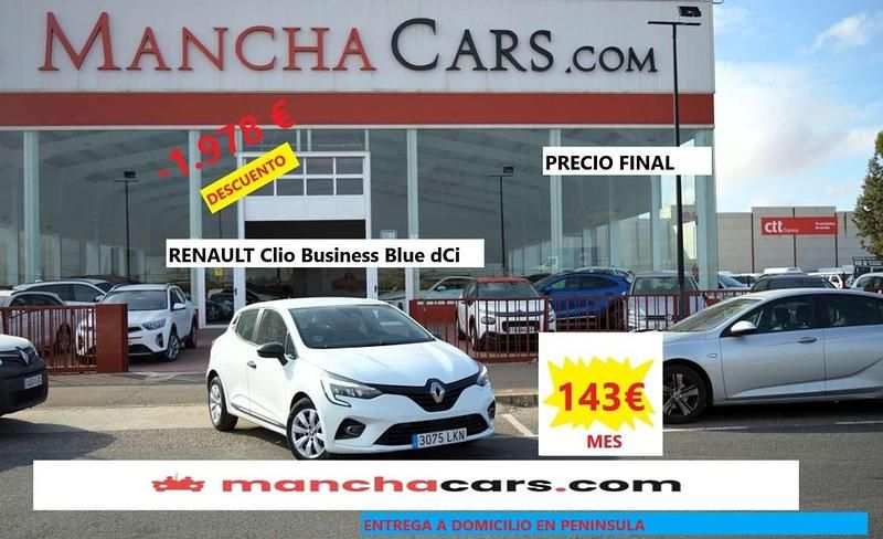 Usado Renault Clio V Business 86 CV (63 kW) 2021 Blanco Utilitario