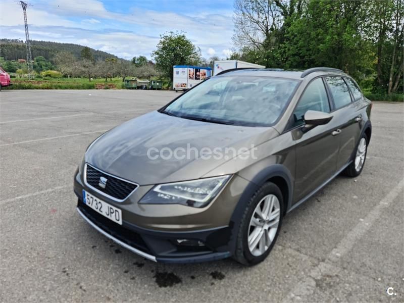 Marrón Usado 2016 Seat Leon ST 4Drive Familiar | 14.000 € (Buen precio) - Imagen 1/4