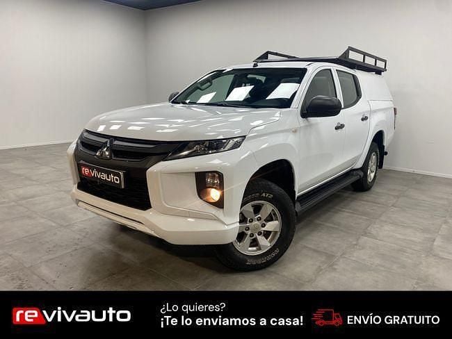 Usado Mitsubishi L200 150 CV (110 kW) 2020 Blanco Recogida