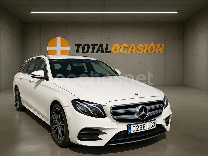 Blanco Usado 2018 Mercedes E220 Familiar | 29.990 € (Precio justo) - Imagen 1/4