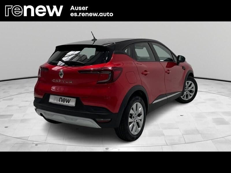 Usado Renault Captur Intens 115 CV (84 kW) 2021 Rojo SUV