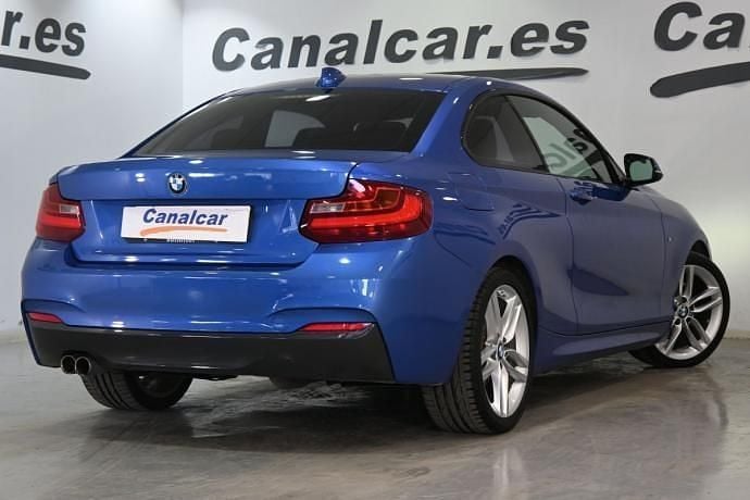 Usado BMW 220 190 CV (139 kW) 2015 Azul Coupe
