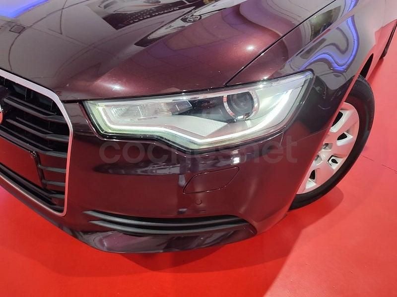 Usado Audi A6 Premium 204 CV (150 kW) 2013 Granate Familiar