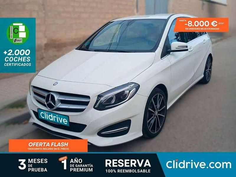 Blanco Usado 2015 Mercedes B180 Monovolumen | 11.790 € (Buen precio) - Imagen 1/3