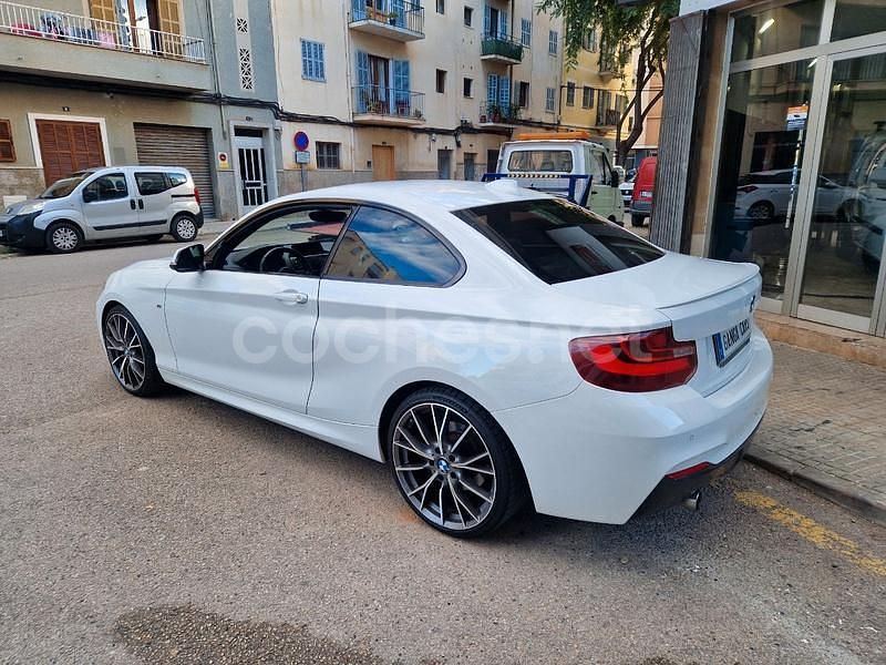 Usado BMW 220 Sport Line 184 CV (135 kW) 2014 Blanco Coupe