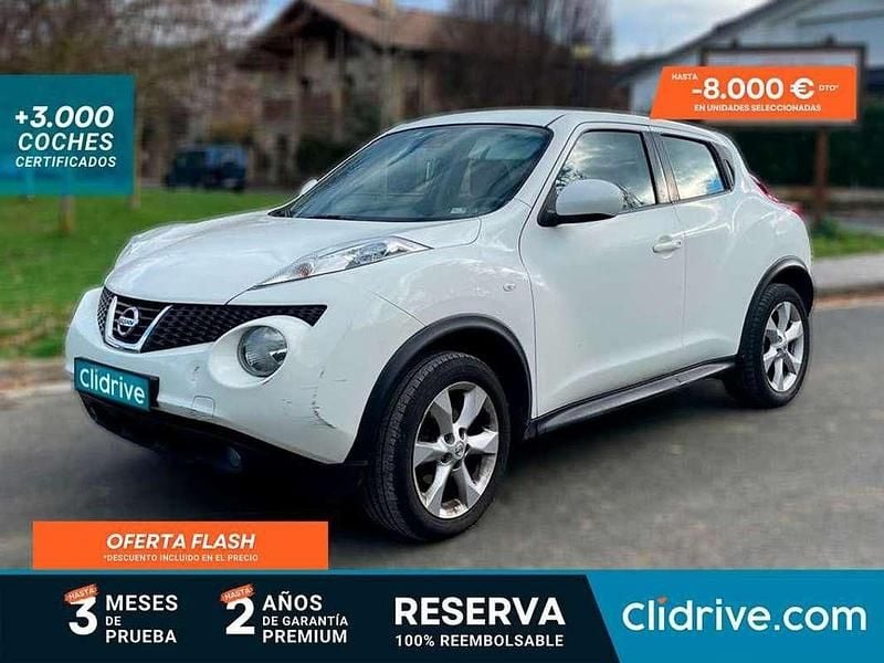 Blanco Usado 2013 Nissan Juke Acenta SUV | 6290 € (Buen precio) - Imagen 1/3