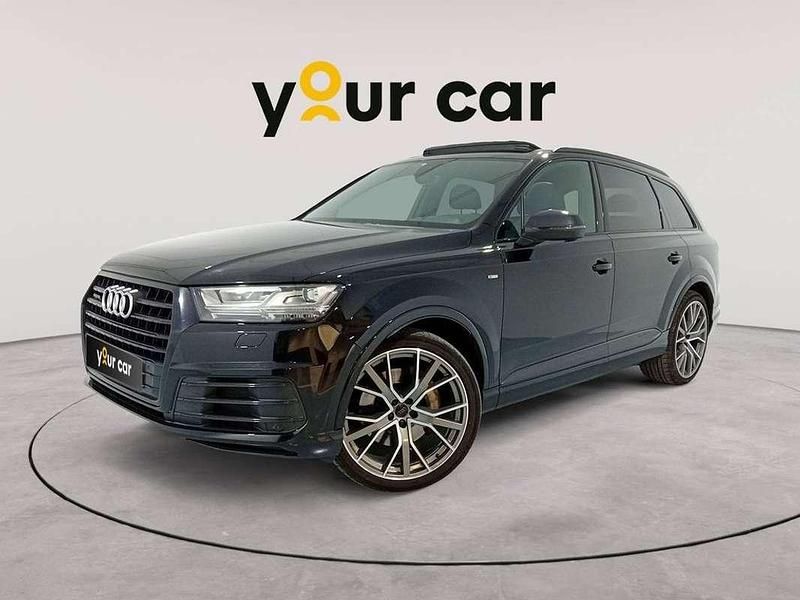 Negro Usado 2019 Audi Q7 S-Line SUV | 40.900 € (Buen precio) - Imagen 1/4