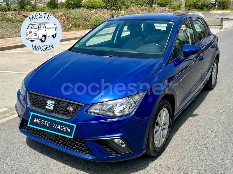 Usado Seat Ibiza Style 110 CV (80 kW) 2021 Azul Berlina