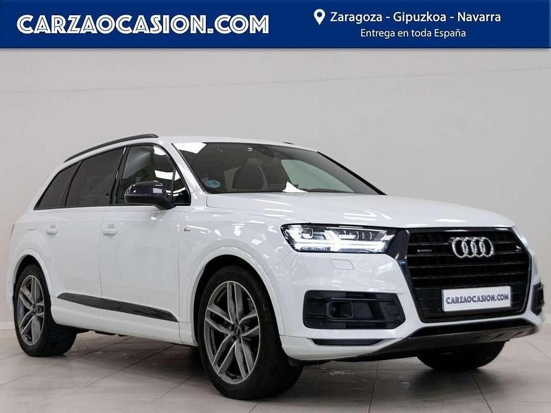 Blanco Usado 2018 Audi Q7 S-Line SUV | 30.900 € (Super precio) - Imagen 1/4
