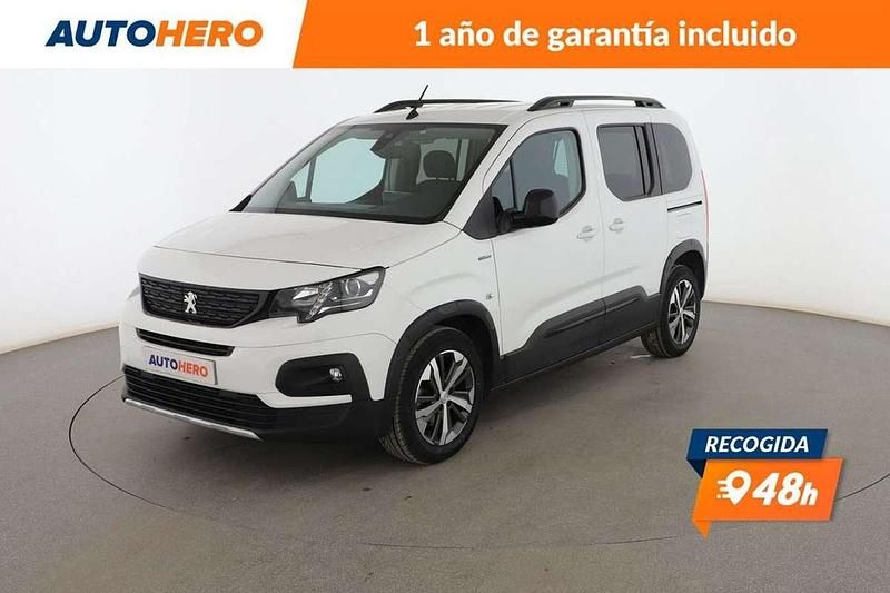Blanco Usado 2018 Peugeot Rifter GT-line Monovolumen | 17.199 € (Precio justo) - Imagen 1/3