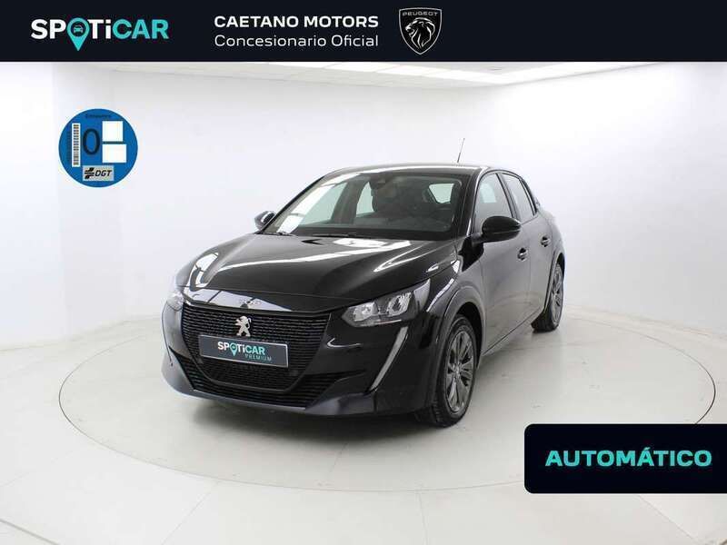 Negro Usado 2023 Peugeot e-208 Active Utilitario | 20.900 € (Precio justo) - Imagen 1/4