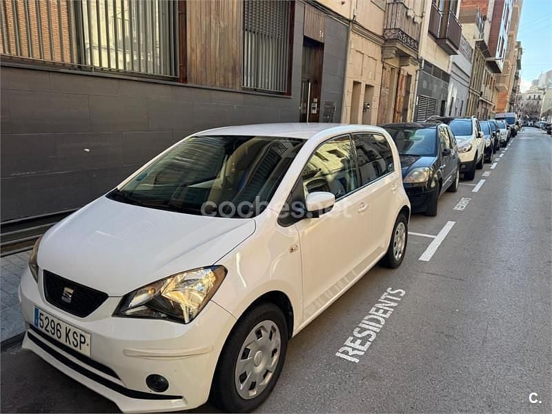 Usado Seat Mii Style 68 CV (50 kW) 2018 Blanco Utilitario