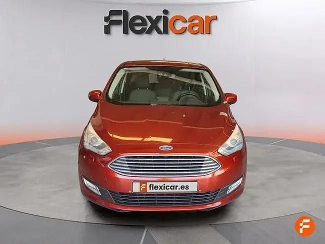 Begagnad Ford C-MAX Titanium 125 HK (91 kW) 2018 Röd Minibuss