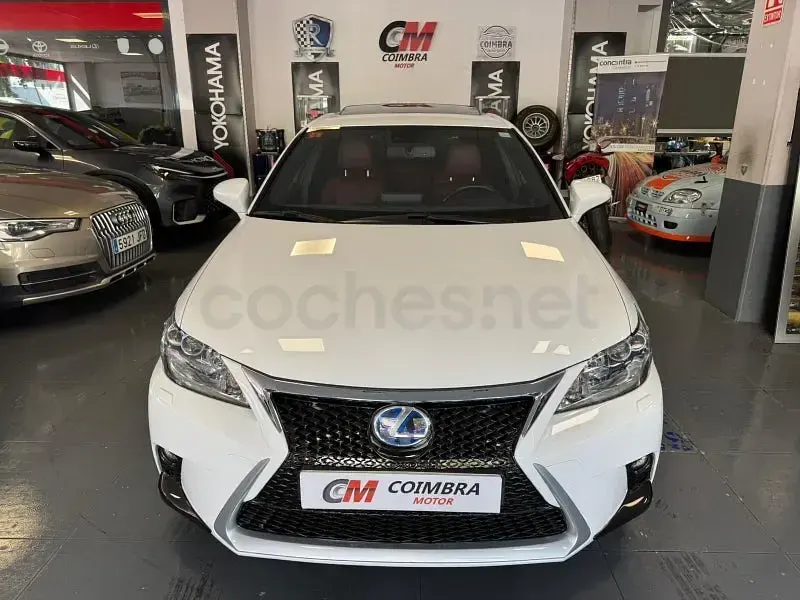 Usado Lexus CT200h F Sport 136 CV (100 kW) 2014 Blanco Berlina