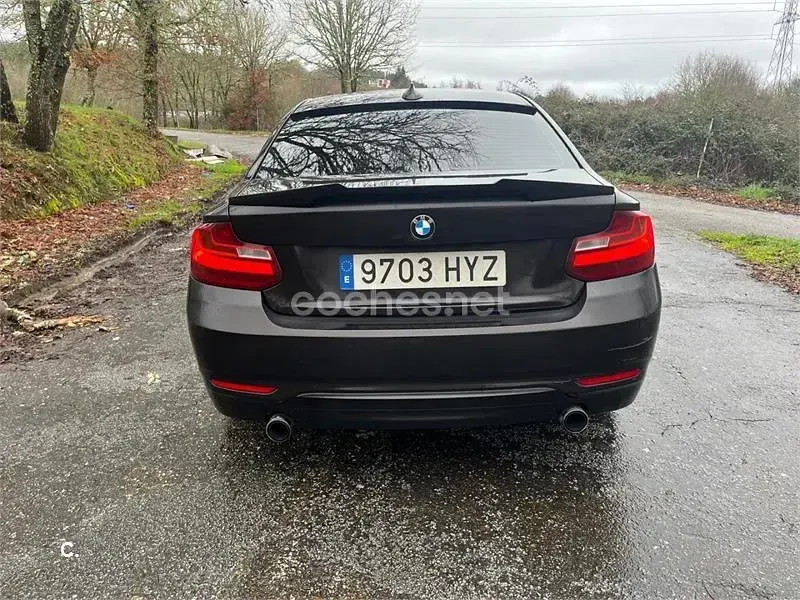 Usado BMW 220 184 CV (135 kW) 2014 Negro Coupe