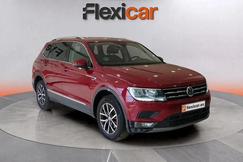 Rojo Usado 2021 VW Tiguan Allspace Advance SUV | 27.990 € (Precio justo) - Imagen 1/4