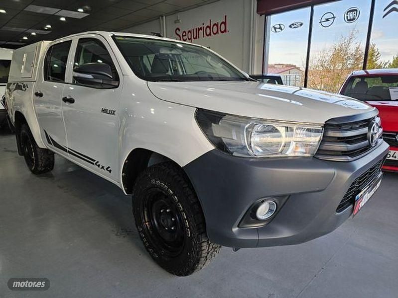 Usado Toyota HiLux 150 CV (110 kW) 2017 Blanco Recogida
