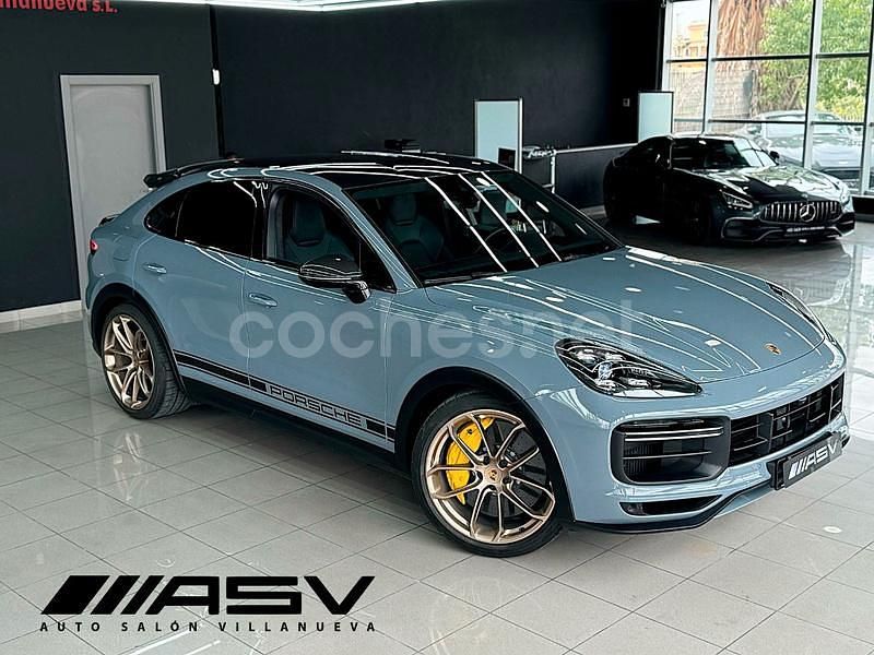 Gris / plata Usado 2022 Porsche Cayenne Turbo GT SUV | 154.900 € - Imagen 1/4
