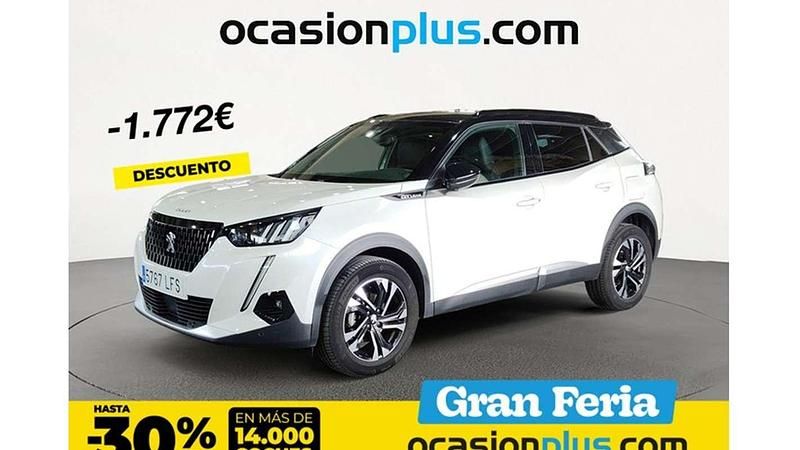 Blanco Usado 2020 Peugeot 2008 GT-line SUV | 16.819 € (Precio justo) - Imagen 1/4