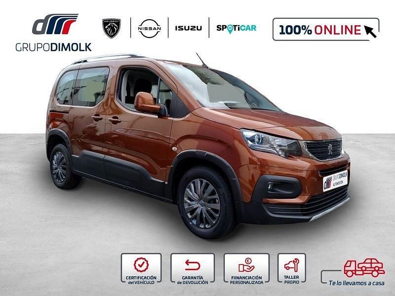 Usado Peugeot Rifter Allure 130 CV (95 kW) 2021 Marrón Monovolumen