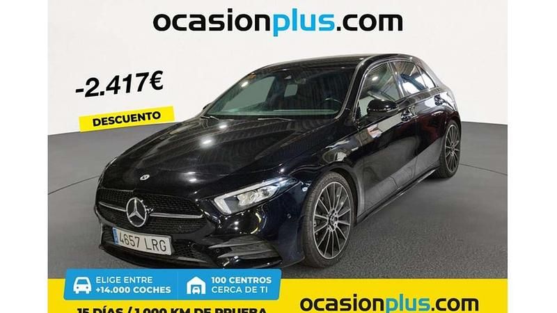 Negro Usado 2021 Mercedes A180 Utilitario | 24.173 € (Buen precio) - Imagen 1/4