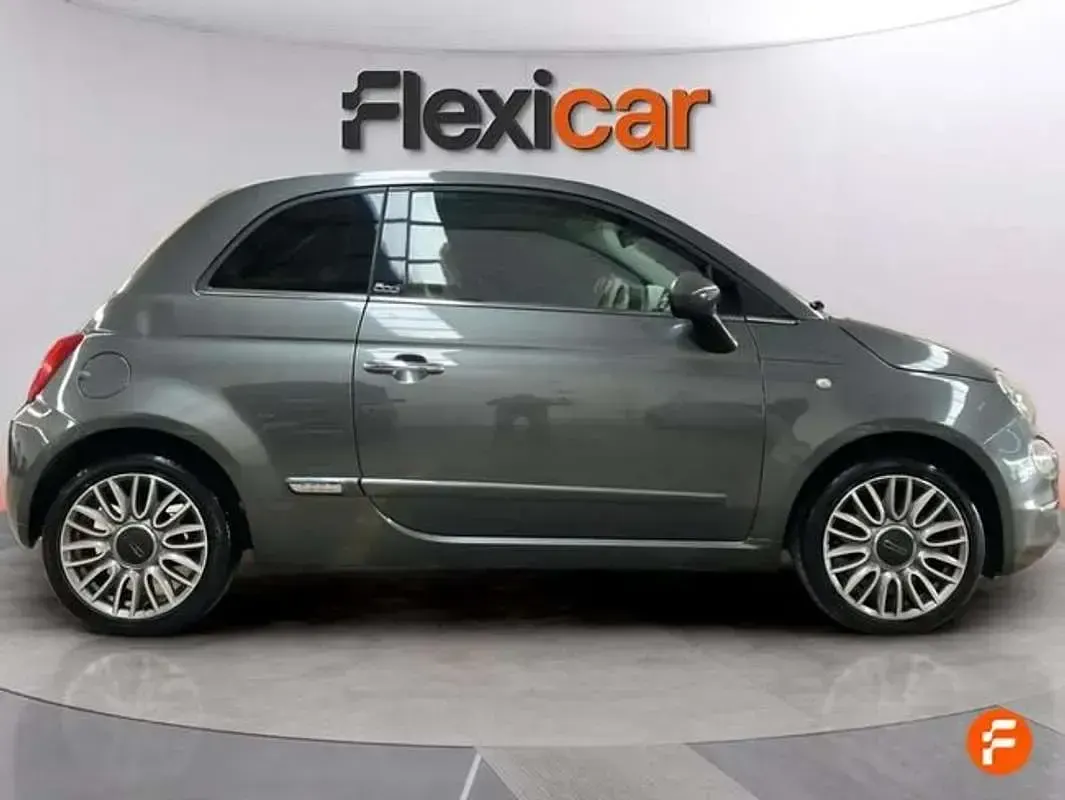 Usado Fiat 500C 69 CV (50 kW) 2017 Gris Descapotable