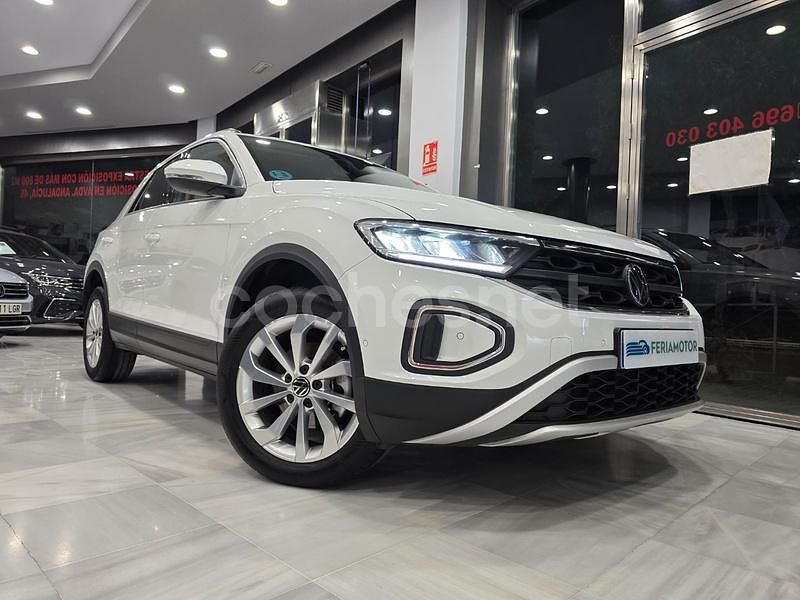 Blanco Usado 2022 VW T-Roc Life SUV | 20.490 € (Precio justo) - Imagen 1/4